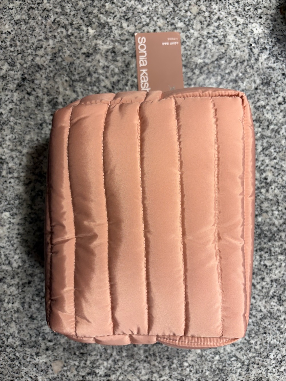 Target Sonia Kashuk Quilted Cosmetic Pouch - Rose Pink